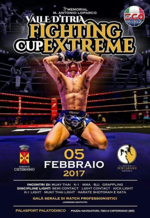 5 febbraio 2017 – la Wolf Temple al Fighting Cup Extreme